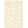 Image de Pochoir Motif Terrazzo - A4