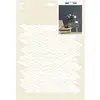 Image de Pochoir Motif Tissage - Format A4