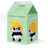 Image de Kit Créatif - Crée Un Minigurumi En Crochet - Panda - Accessoires Inclus