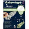Image de Pochette 3 Feuilles Plastique Dingue Phosporescent