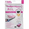 Image de Kit Papier Créatif - GRAINE CREATIVE - A4 - Transparent - 4 Feuilles - Imprimable