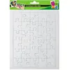 Image de Puzzle - Lot de 10 - Blanc - 30 pièces - 20 x 13 cm - Pour enfants