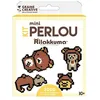 Image de Mini Kit Perles à repasser - Rilakkuma - 4 personnages kawaii en perlou - Marron/Multicolore