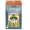 Image de Canevas Graine_creative Kit 30 X 40 Cm Multicolor Carton Coton Papier