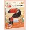Image de Kit De String Art Toucan En Bois - Créez Votre Oeuvre D'art Unique