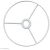 Image de Cercle à bague - LUNIVERS DE PIWI - 20 cm - Rilsan - Blanc - Luminaire personnalisable