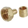 Image de Raccord droit à glissement   SOMATHERM FOR YOU   PER Ø12 Écrou tournant F15/21   Lot de 10