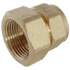 Image de Raccord droit à compression PER - SOMATHERM - 20/27 (Ø20) - Femelle 3/4 - Laiton