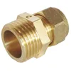 Image de Raccord laiton   SOMATHERM FOR YOU   Compression Ø12   Mâle 15/21