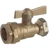 Image de Robinet Droit Pour Compteur D Eau Écrou Pe D 25mm F 3 4 Somatherm 69 25 20
