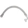 Image de SOMATHERM Flexible Sanitaire en Inox ACS DN10 - Débit Optimisé - L 50cm - Femelle droit - Ecrou tournant 1/2 - Femelle Coudé