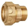 Image de Raccord Laiton PE - SOMATHERM - Raccord droit Mâle PE Ø 32 - Filetage 1 - Intérieur