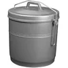 Image de Poubelle étrier 16L - gris silver