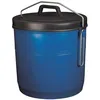 Image de Poubelle à couvercle inséparable - 16 L - bleu
