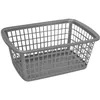 Image de ALUMINIUM ET PLASTIQUE - Corbeille rangement 36x25x15 Silver