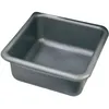 Image de Cuvette carrée - 38 cm - 15 L - gris