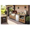 Image de Réfrigérateur table-top extérieur - FRIGELUX - RETT136A - Encastrable - 102 L - 595 x 575 x 82 cm - Inox