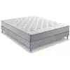 Image de Ensemble Matelas Sommier 140 X 190 Hauteur 23 Cm - Ressorts Ensachés Sensoft - Fabriqué En France - Sw1