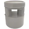 Image de Aérateur à membrane PVC gris - Diamètre 110 mm
