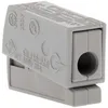 Image de Borne de connexion rapide luminaire - WAGO - 1 entrée - 0.5 à 2.5mm² max - Lot de 6