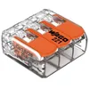 Image de Sachet de 10 bornes 3 entrées série 221 - Wago