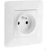 Image de Prise précâblée 2P+T 16A - blanc - Zenitech