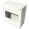 Image de Coffret électrique ZENITECH nu à équiper 1 rangée 6 modules blanc