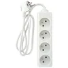 Image de ZENITECH Bloc multiprises 4 prises 16A blanc