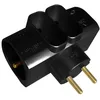 Image de Quadriplite latérale ZENITECH 4 prises 2x16A + 2x6A TV écran plat
