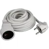 Image de Rallonge électrique ZENITECH 1m90 3x1mm² - Blanc