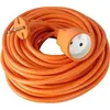 Image de Rallonge éléctrique de jardin ZENITECH 10m - 2x15mm² - Orange