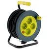 Image de Enrouleur ménager 4x2P+T - 15m 3G1mm² - Jaune - Zenitech