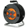 Image de Enrouleur de chantier IP44 4 prises 16A 3G15mm² 40m - Orange - Zenitech
