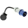 Image de Adaptateur caravane femelle 16A en mâle CEE17 - Zenitech