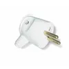 Image de Fiche électrique mâle - ZENITECH - Coudée 16A 2P+T - Blanc - Intérieur - Plastique