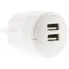 Image de Double chargeur USB 21A avec anneau dextraction Blanc - Zenitech