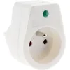 Image de Bloc parafoudre ZENITECH 1 prise simple - sécurité enfant - IP 44