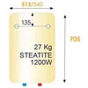 Image de Chauffe-eau électrique Stéatis 100L vertical mural standard - THERMOR - 251177