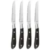 Image de Achille Coffret 4 Couteaux Steak Abs Noir Amefa - 2550a1mb02br4