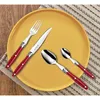 Image de Ensemble De Couverts 24 Pcs Comptoir Rouge Lou Laguiole