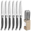 Image de Tradition - Bloc 6 Couteaux Steak Gris Anthracite