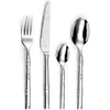 Image de Ménagère - AMEFA - Karma - 24 pièces (6 pers.) - Inox finition brillante - Manches tiges bambou - Coffret