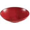 Image de LOT DE 6 ASSIETTES CREUSE A SALADE OU A PATES STONE ROUGE - MEDARD DE NOBLAT