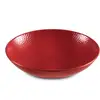 Image de Stone rouge - assiette creuse 25 cm (lot de 6)