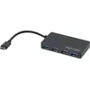 Image de Hub USB - CUC - USB 3.1 Type C vers 4x USB 3.0 - 4 ports Type A - Câble Type C 10 cm - 5 Gbps