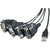 Image de Convertisseur USB - Serie RS232 prolific - 4 ports DB9