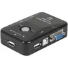 Image de Mini KVM switch VGA/USB 2 ports