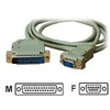 Image de Dexlan - cable de modem nul - DB-9 pour DB-25 - 1.8 m