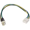 Image de Rallonge alimentation ventilateur DIP4 fils M/F PW