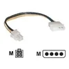 Image de Dexlan - cable d'alimentation - alimentation interne 4 plots pour ATX12V 4 broches - 20 cm